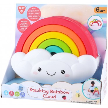 Playgo Stacking Rainbow Cloud
